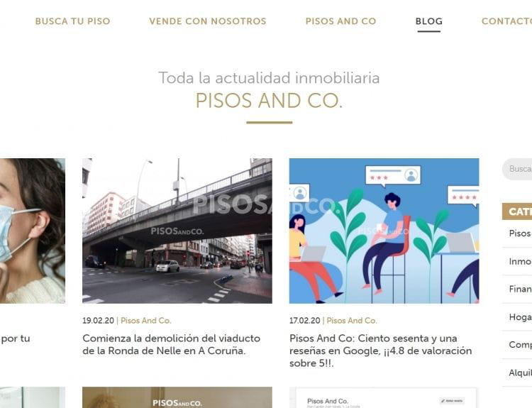 Blog Pisos And Co. El mejor blog inmobiliario de Coruña.