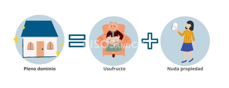 Pleno dominio, nuda propiedad y usufructo