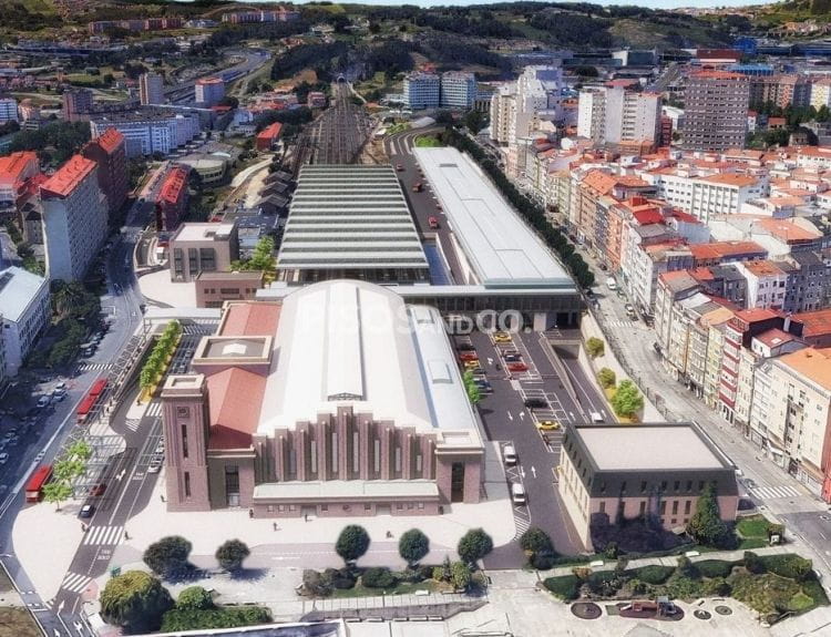 La Estación Intermodal de A Coruña abrirá en Navidades: así avanzan las obras y los proyectos futuros.
